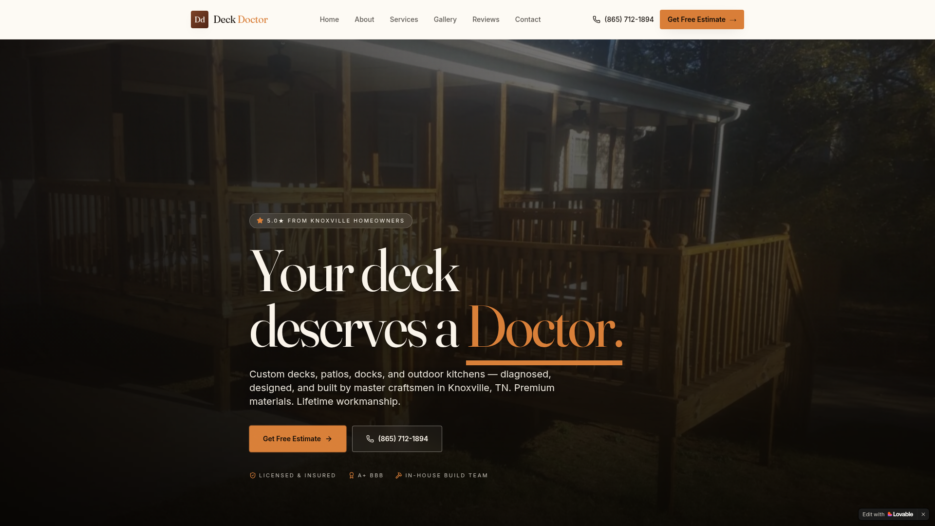 Deck Doctor
